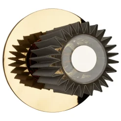 DCWéditions In The Sun 190 vägg-/taklampa, guld - silver