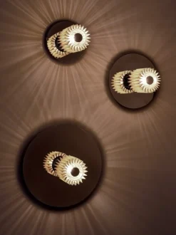 DCWéditions In The Sun 190 vägg-/taklampa, guld - guld