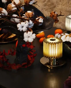 DCWéditions In The Sun bordslampa, guld - silver