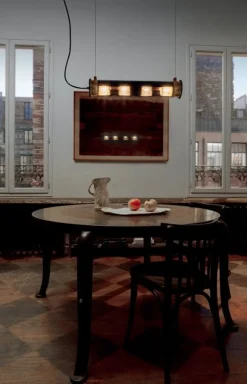 DCWéditions In The Tube 120-700 mesh lampa, guld - guld