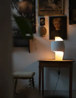 DCWéditions La Lampe B bordslampa, vit