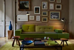 DCWéditions Lampe Gras 214 vägglampa, konisk skärm, svart