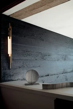 DCWéditions Org 1050 vägglampa, guld