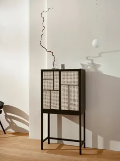 Design House Stockholm Air skåp, svart - rotting