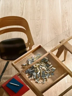 Design House Stockholm Arco skrivbord med låda, ek