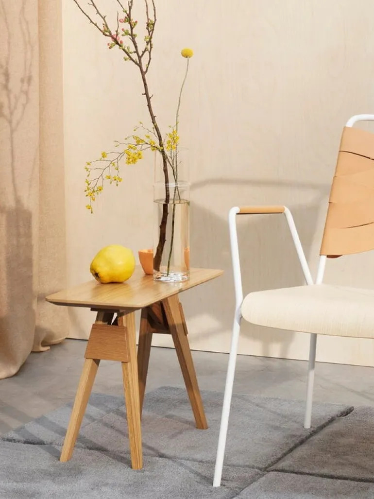 Design House Stockholm Arco sidobord, litet, vit