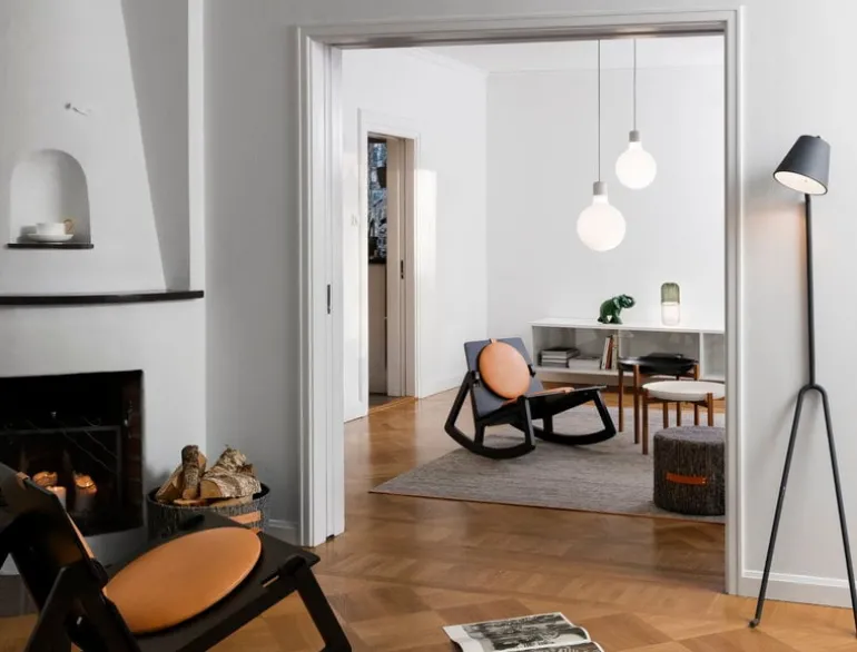 Design House Stockholm Björk matta, ljusgrå