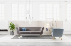 Design House Stockholm Björk matta, mörkgrå