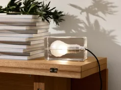 Design House Stockholm Block lampa, svart sladd