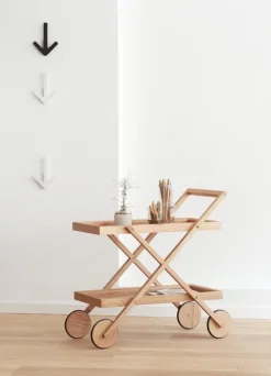 Design House Stockholm Exit brickvagn, vit