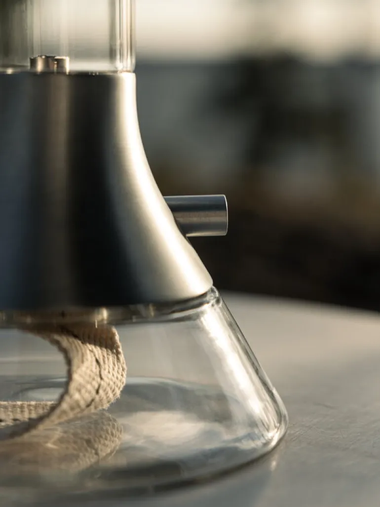 Design House Stockholm Fyr fotogenlampa, matt silver