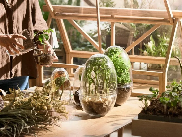 Design House Stockholm Grow miniväxthus, L