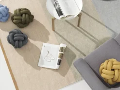 Design House Stockholm Knot kudde, gul