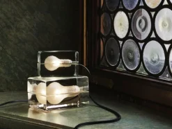 Design House Stockholm Mini Block lampa, svart sladd