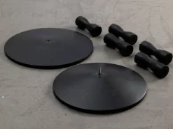 Design House Stockholm Pedestal sidobord, svart