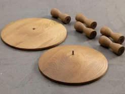 Design House Stockholm Pedestal sidobord, ek