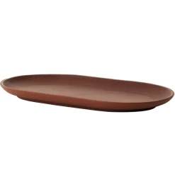 Design House Stockholm Sand Secrets tallrik, oval 20 cm, röd