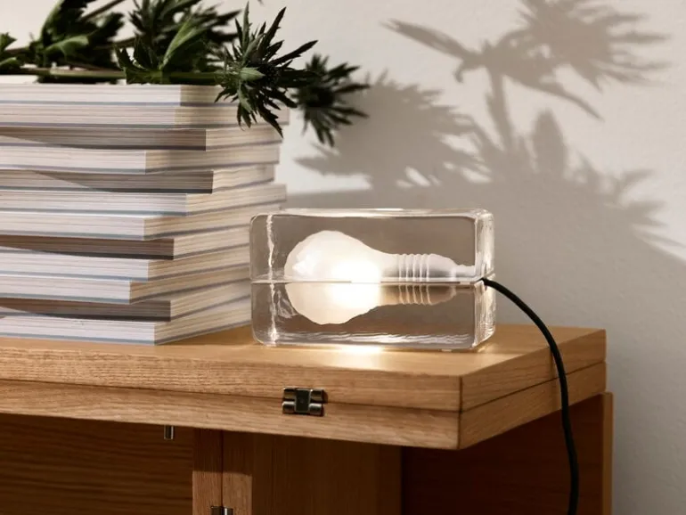 Design House Stockholm Sladd och glödlampa till Block Lamp, reservdel, svart