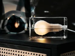 Design House Stockholm Sladd och LED-lampa för Block Lamp, reservdel, vit