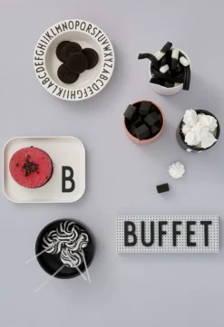 Design Letters Arne Jacobsen porslinsmugg, vit, A-Z