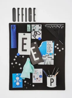 Design Letters Arne Jacobsen träbokstav, svart A–Ö