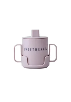 Design Letters Dryckeslock till Tritan-glas eller kopp, lavender