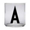 Design Letters Glas för barn, A-Z