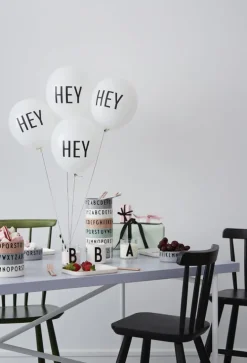 Design Letters Glas för barn, A-Z