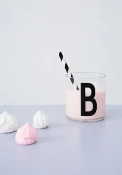 Design Letters Glas för barn, A-Z