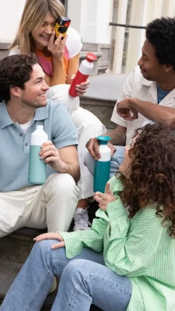 Dopper Dopper dricksflaska 0,35 l, isolerad, bottlenose blue