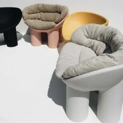 Driade Roly Poly fåtölj, betong