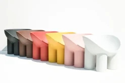 Driade Roly Poly fåtölj, betong