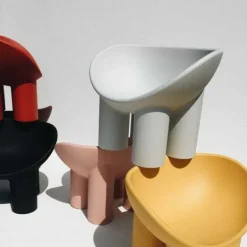 Driade Roly Poly fåtölj, ockragul