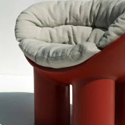 Driade Roly Poly fåtölj, rött tegel