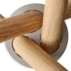 Eberhart Furniture Daphne soffbord, 65 cm, ljus betong - ljus ek