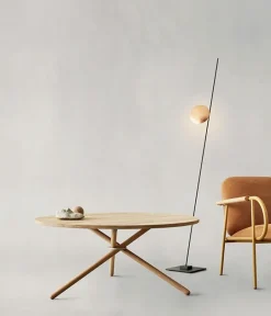 Eberhart Furniture Edda soffbord, 105 cm, ljus ek