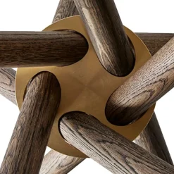 Eberhart Furniture Hector matbord, 105 cm, mörk ek