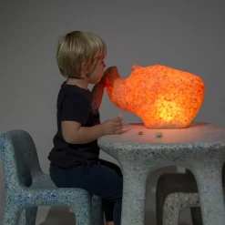 ecoBirdy Rhino lampa, vanilj