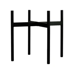 Elementa Klorofyll blomkruka med stativ, låg, terrakotta