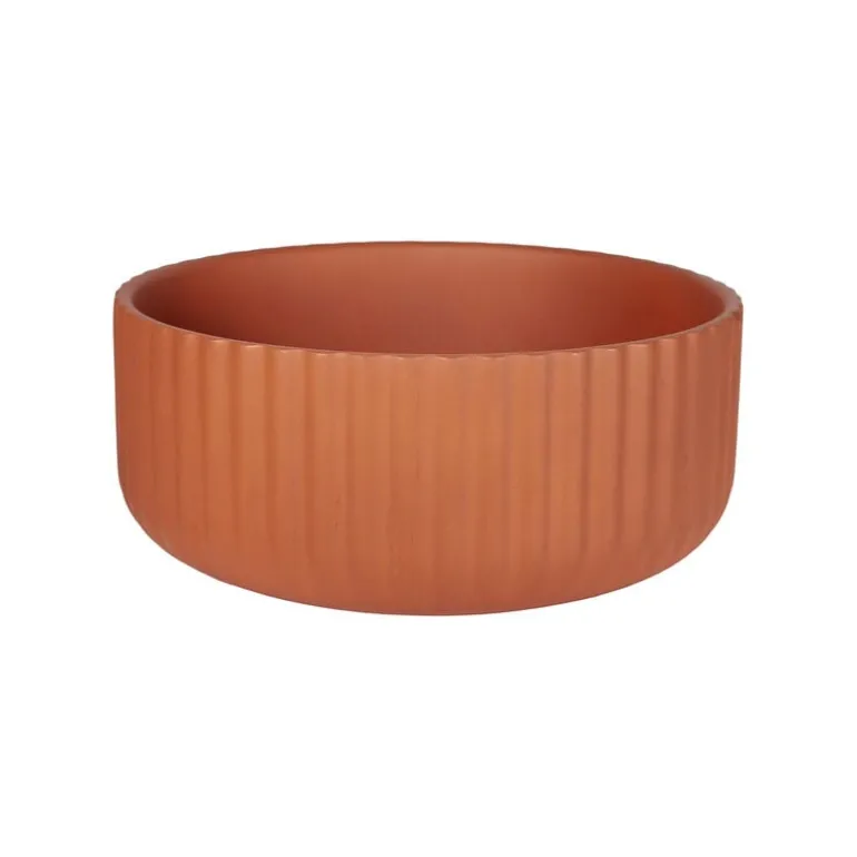 Elementa Kruka, låg, terrakotta
