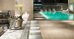 Emeco Emeco pall, borstad aluminium