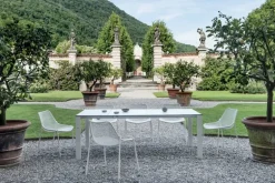 Emu Round stol, matt vit