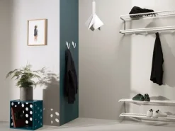 Essem Design Classic hatthylla, 80 cm, vit