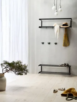 Essem Design Classic skohylla, 80 cm, svart