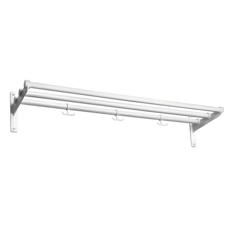 Essem Design Nostalgi, hatt-/skohylla, 100 cm, vit