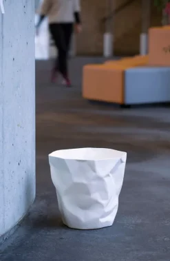 Essey Bin Bin papperskorg, vit