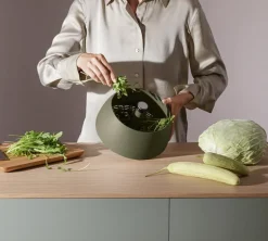 Eva Solo Green Tool durkslag och salladsslunga, grön