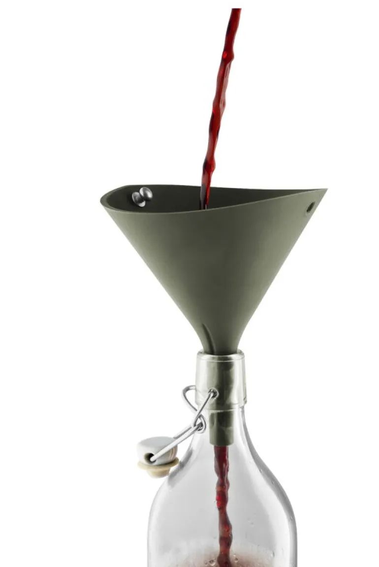 Eva Solo Green Tool hopvikbar tratt, grön