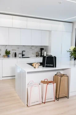 Everyday Design Helsinki papperspåshållare, rosa