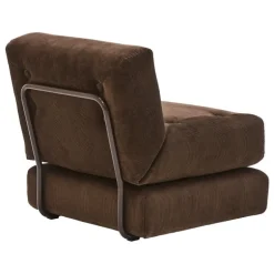 Fasetti Easy soffmodul, 71 x 80 cm, mörkbrun Corda